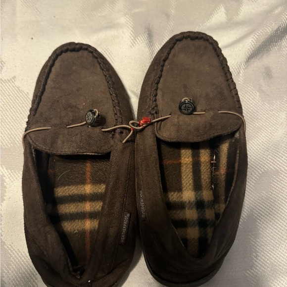 Men’s classic brown slippers, super comfy. Size9-10 - Picture 9 of 10